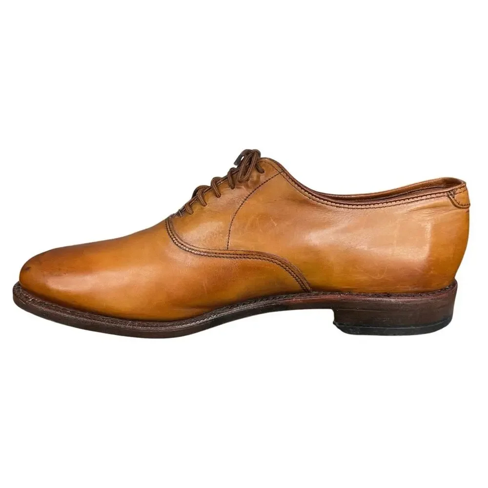 Allen Edmonds Men’s Carlyle Walnut Brown Leather Lace Up Oxford Size US 8 D